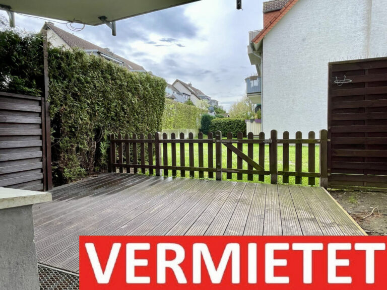 Unna-Gartenvorstadt: Familienfreundliche Erdgeschosswohnung mit Terrasse!